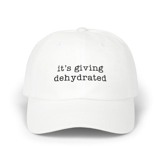It’s Giving Dehydrated Embroidered Hat