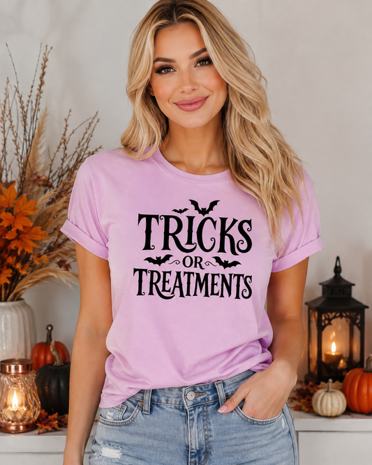 Tricks or Treatments Halloween T-Shirt