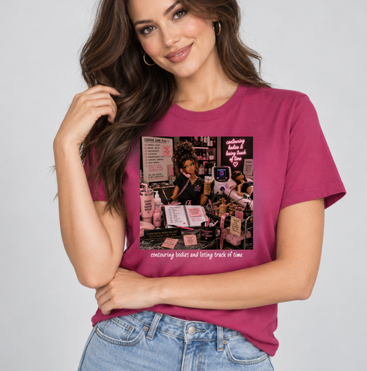 Contouring Bodies & Losing Track Of Time T-Shirt