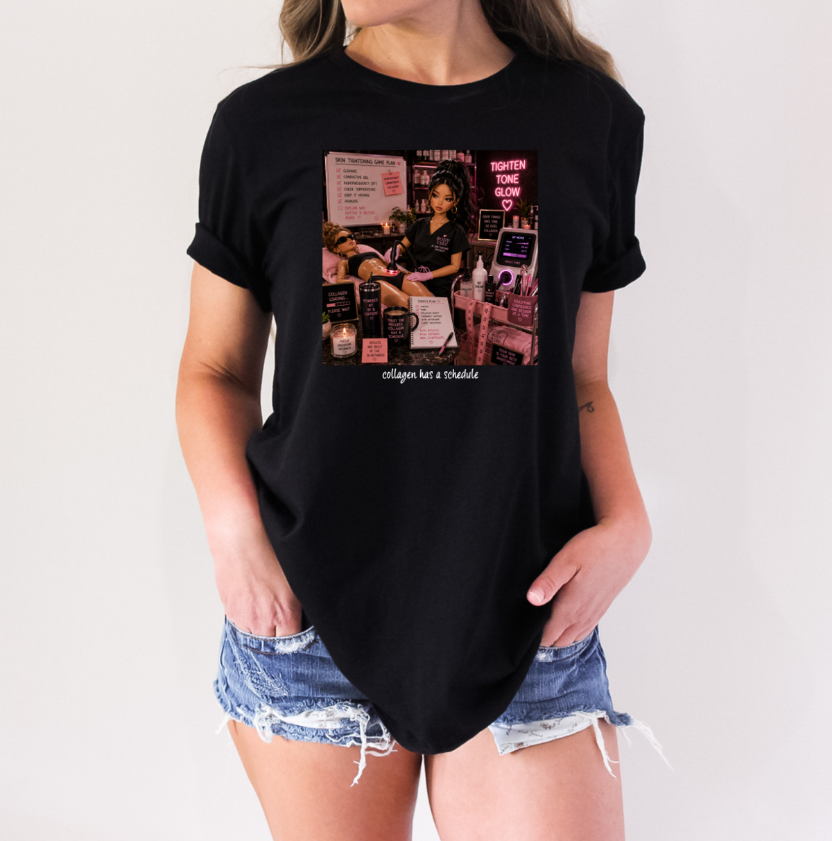 Collagen Has A Schedule T-Shirt