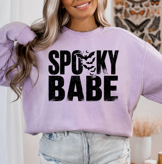 Trendy Spooky Babe Sweatshirt