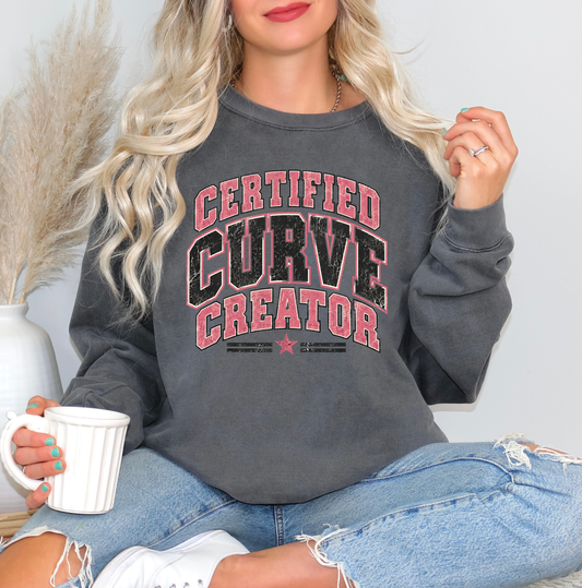 Certified Curve Creator Sweatshirt