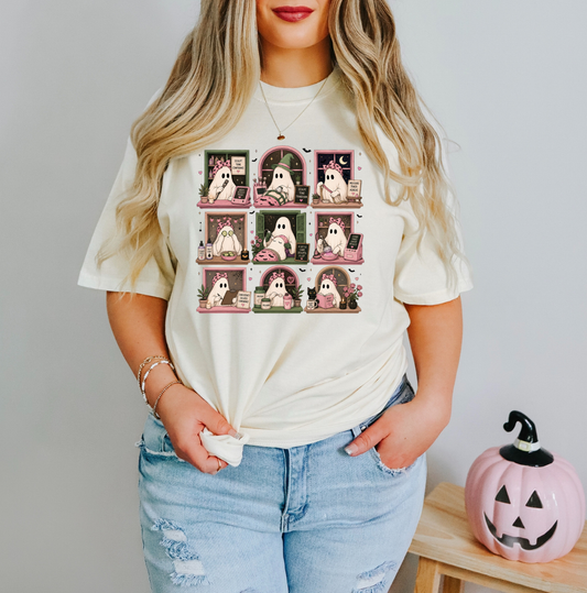 Spooky Ghost Body Sculptor T-Shirt