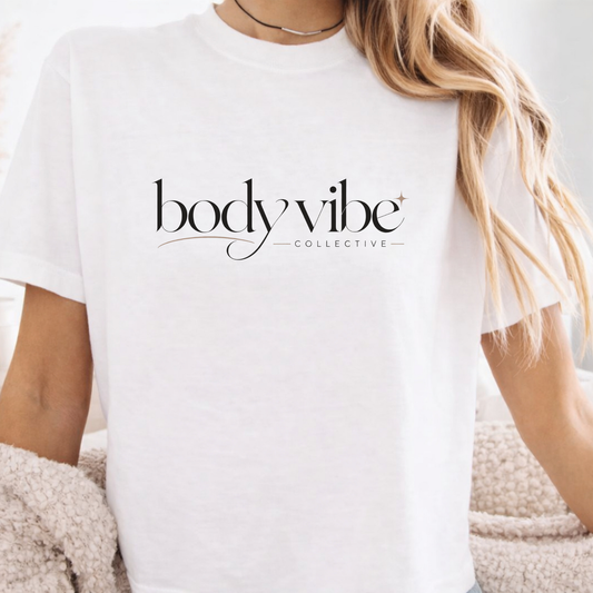 Body Vibe Collective Boxy Crop Top Tee