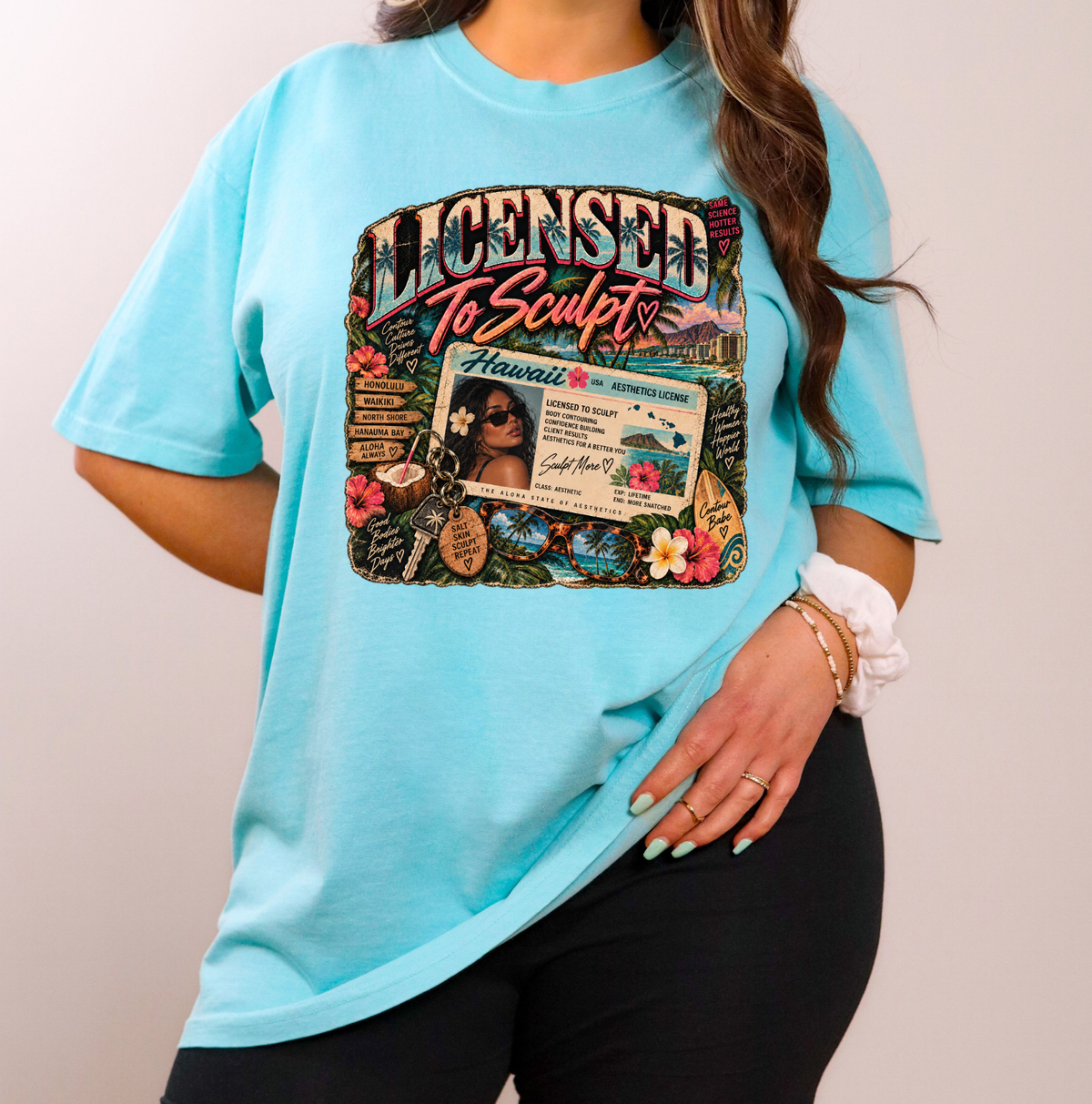 Licensed to Sculpt Hawaii Body Contouring Tee