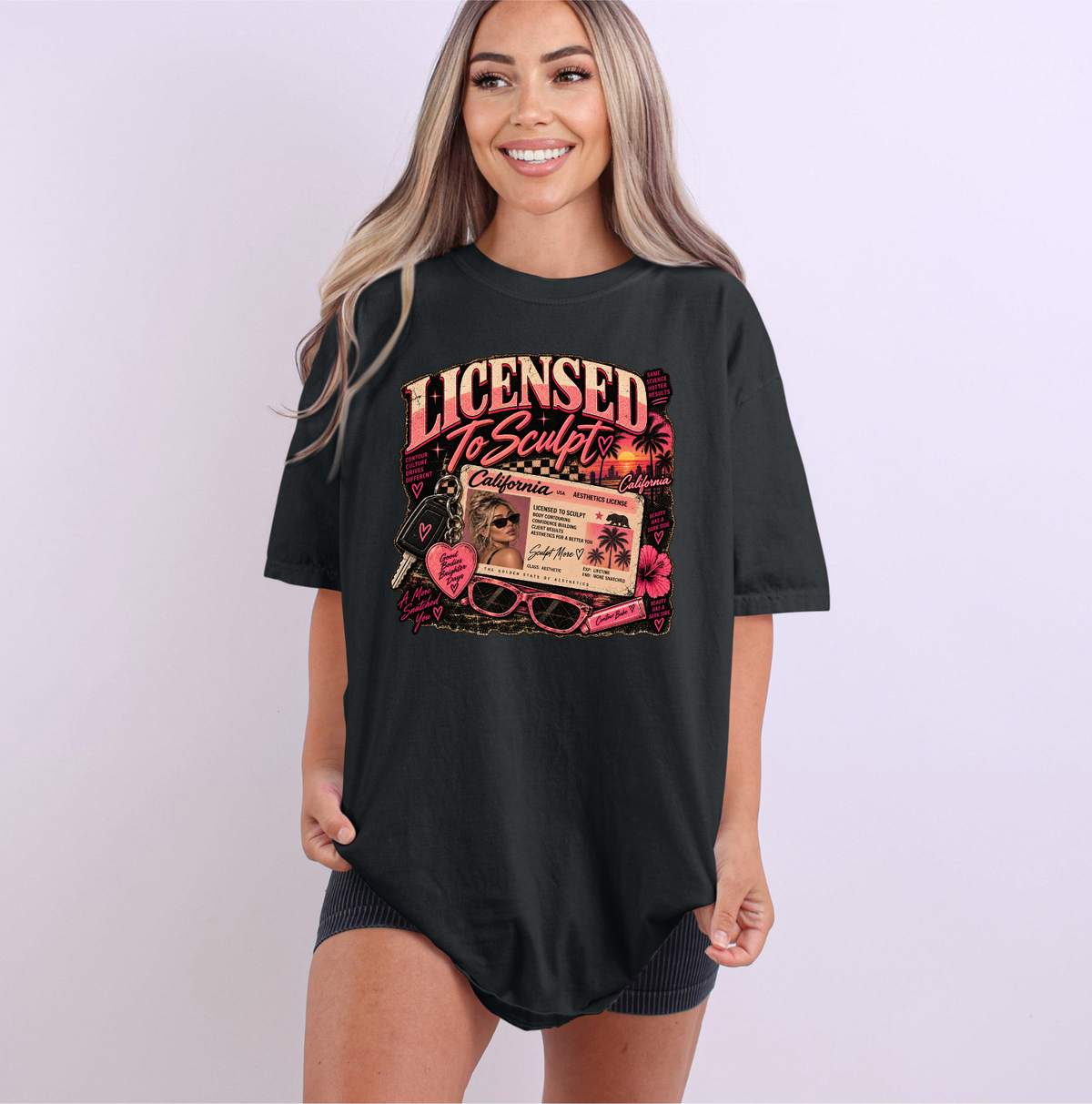 Licensed to Sculpt California Body Contouring Tee