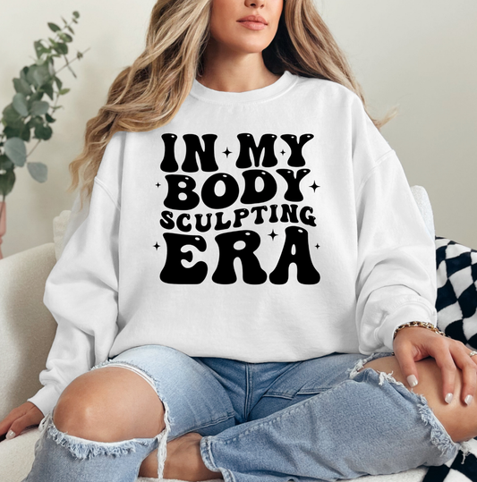 In My Body Sculpting Era Retro Sweatshirt