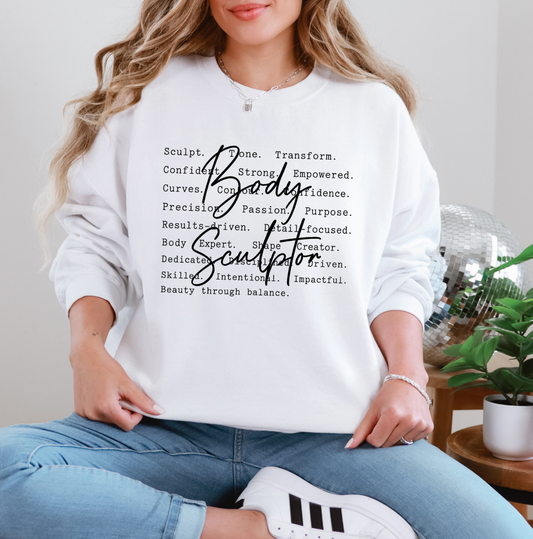 Body Sculptor Minimal Crewneck Sweatshirt