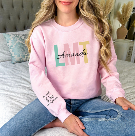 Personalized LMT Crewneck Sweatshirt