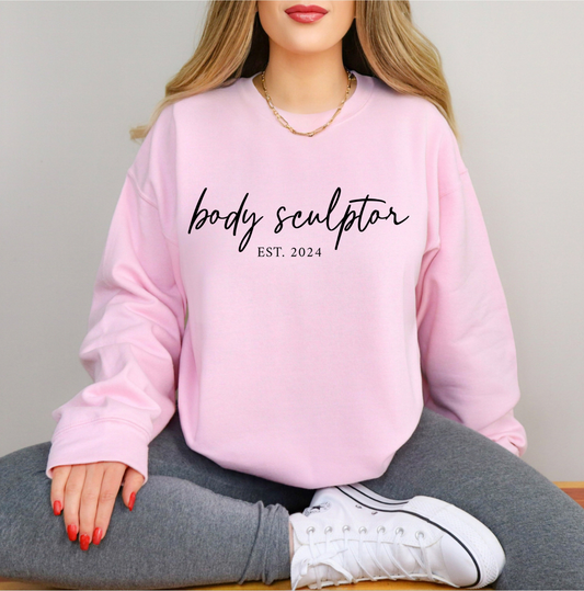 Custom Body Sculptor Date Established Sweatshirt