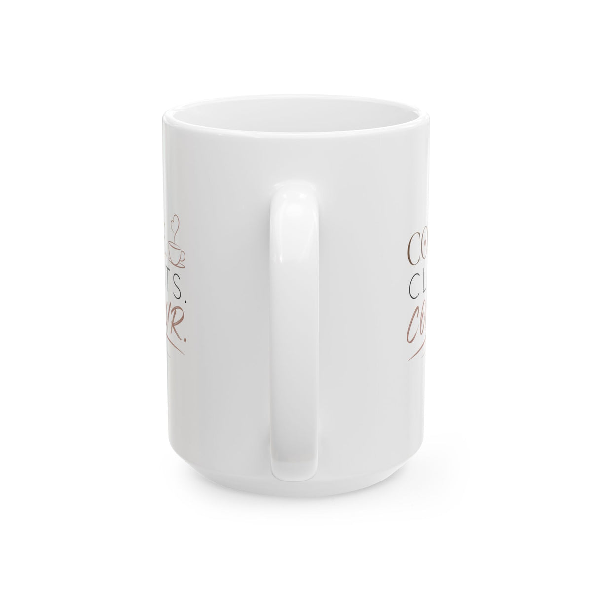Coffee, Clients, Contour Mug