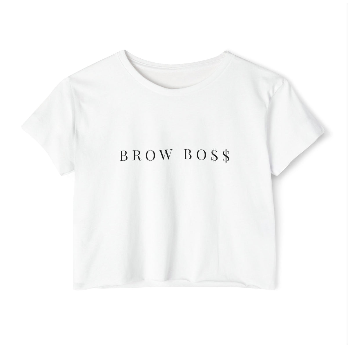 Brow Bo$$ Crop Top