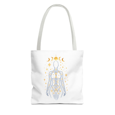 Celestial Energy Body Tote Bag