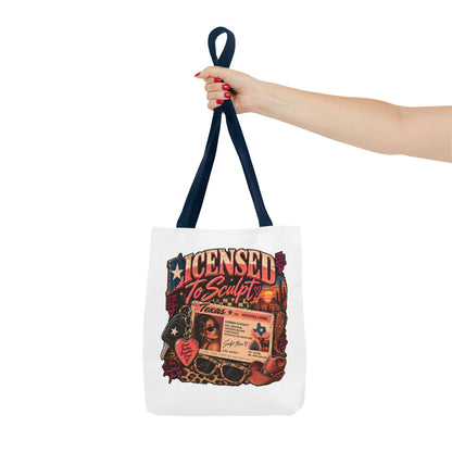 Licensed to Sculpt Texas Tote Bag