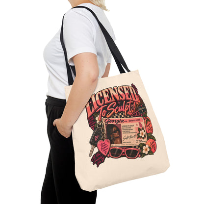 Licensed to Sculpt Georgia Tote Bag