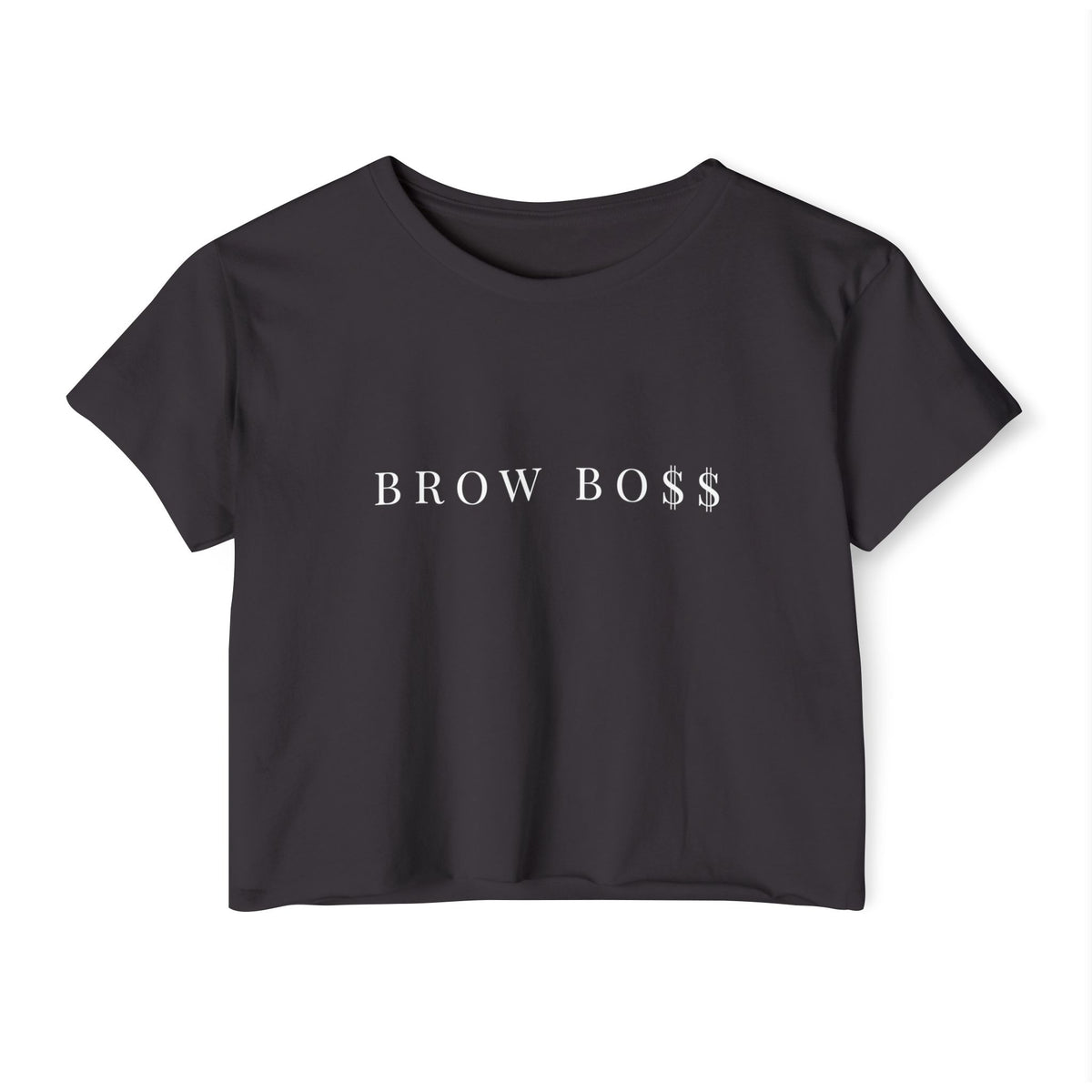 Brow Bo$$ Crop Top