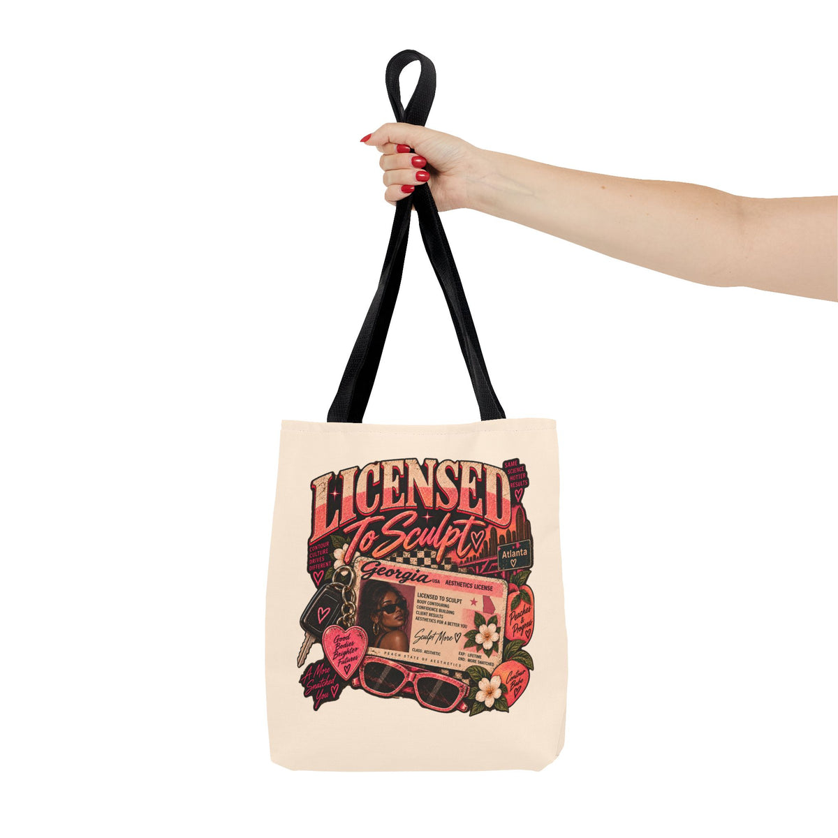 Licensed to Sculpt Georgia Tote Bag