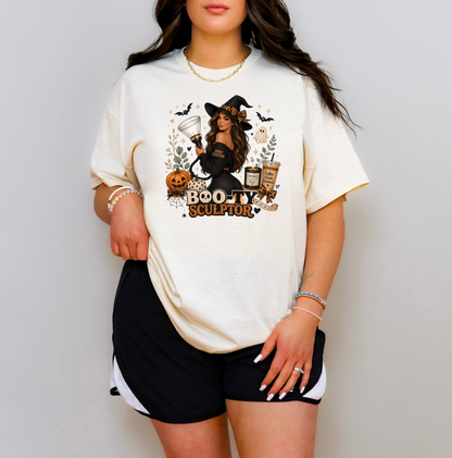 Boo-ty Sculptor Halloween T-Shirt