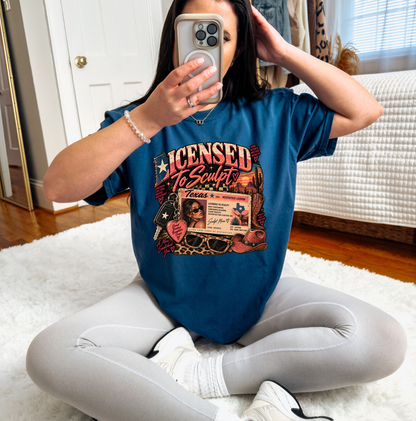 Licensed to Sculpt Texas Body Contouring Tee