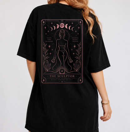 The Sculptor Moon Phase Tarot Body Contouring Shirt