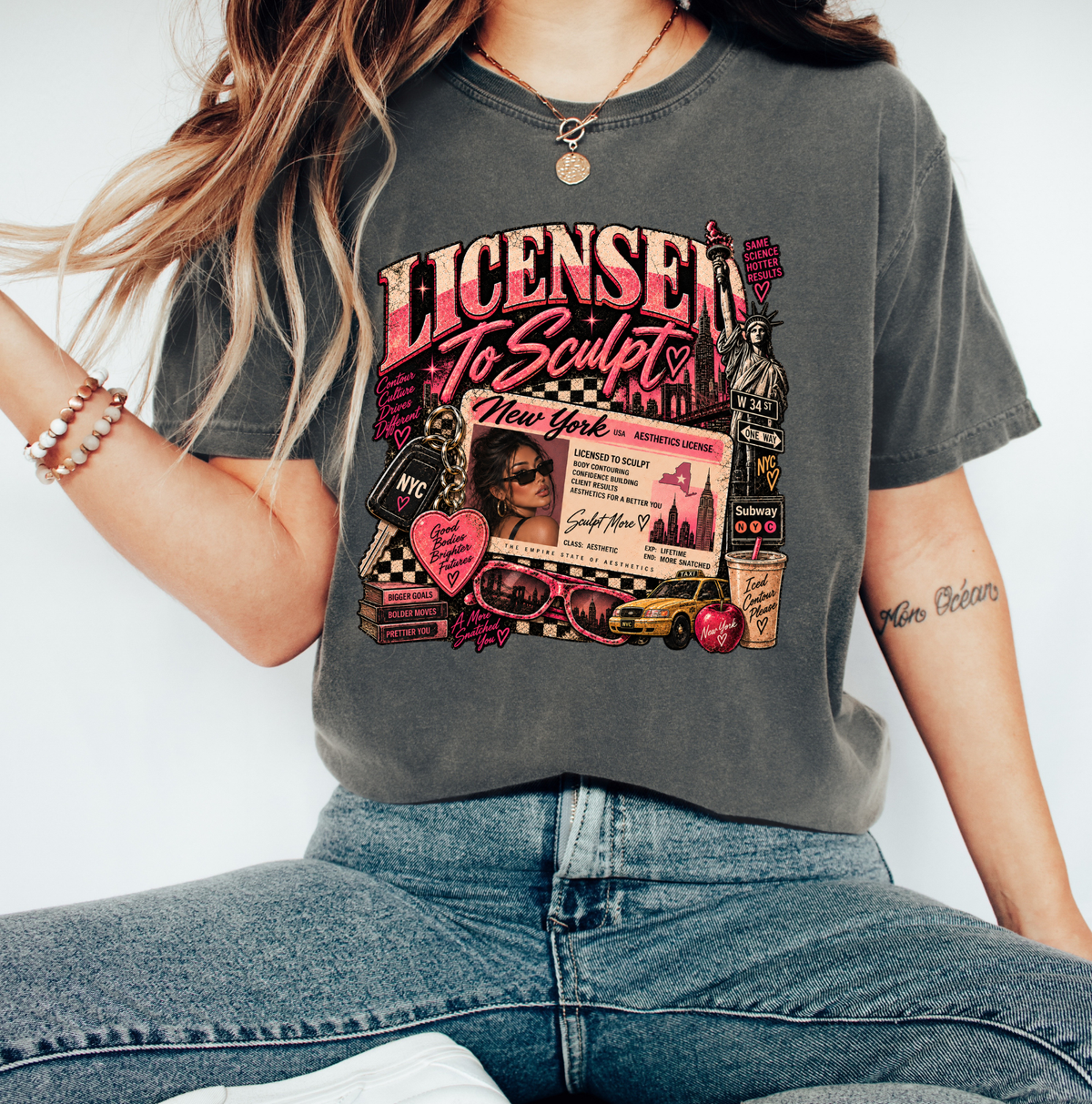 Licensed to Sculpt New York Body Contouring Tee