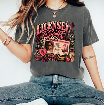 Licensed to Sculpt New York Body Contouring Tee