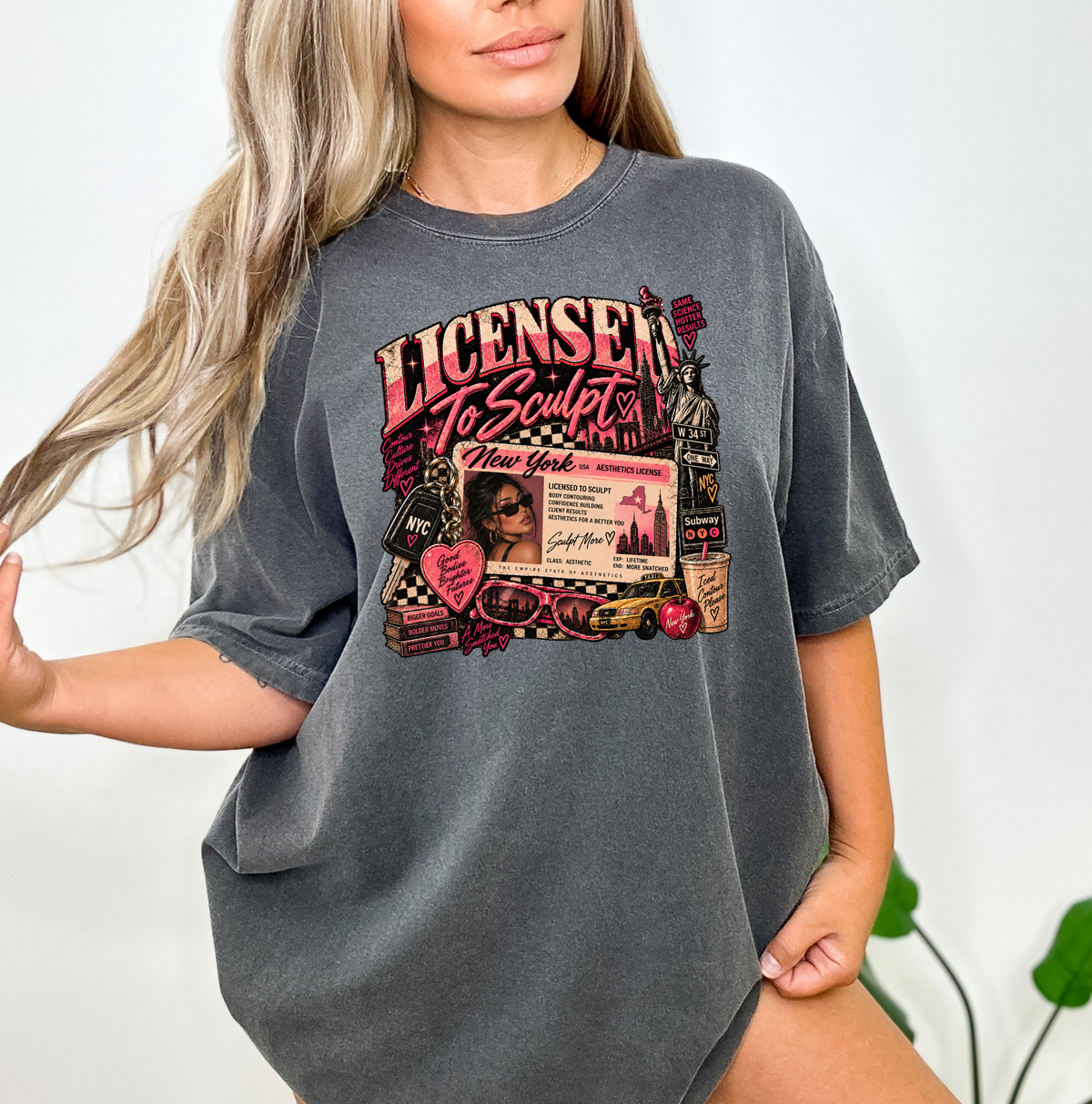 Licensed to Sculpt New York Body Contouring Tee