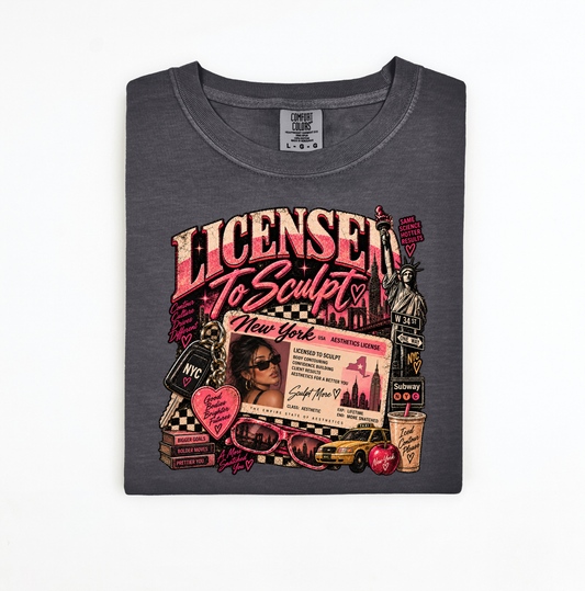 Licensed to Sculpt New York Body Contouring Tee