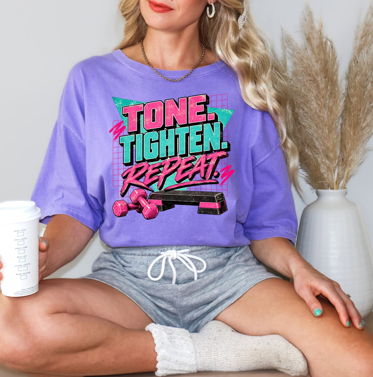 Tone Tighten Repeat Body Contouring Tee