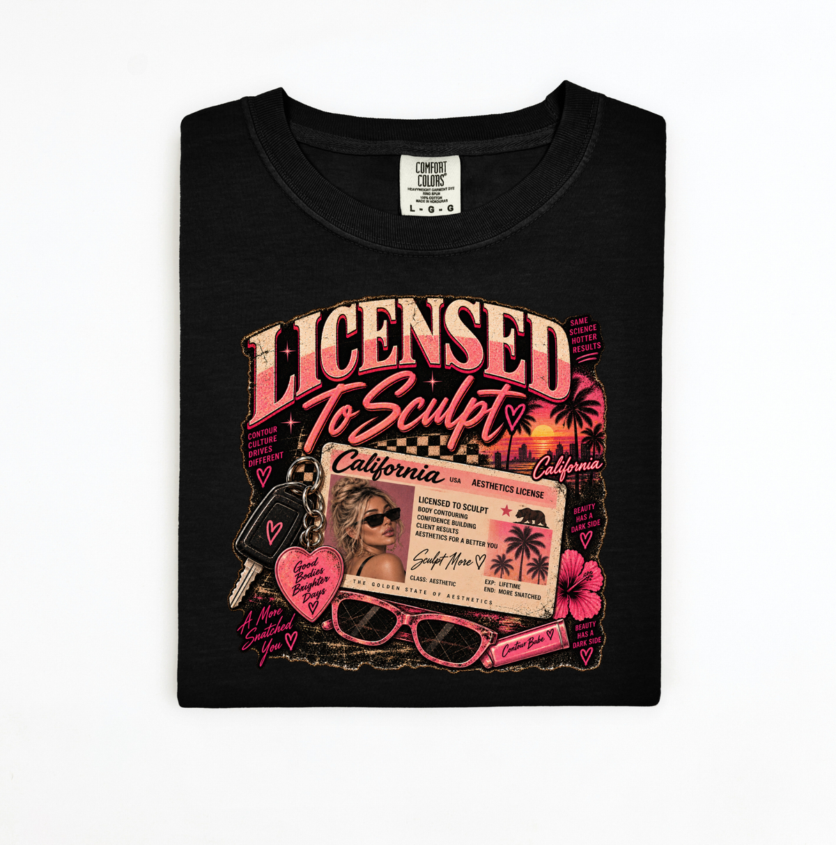 Licensed to Sculpt California Body Contouring Tee