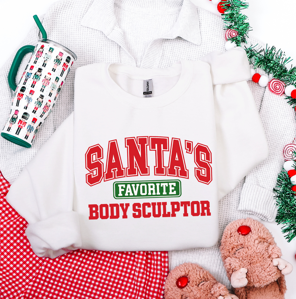 Santa’s Favorite Body Sculptor Sweatshirt