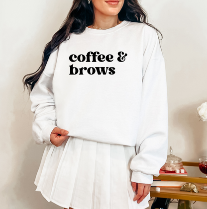 Coffee & Brows Sweatshirt