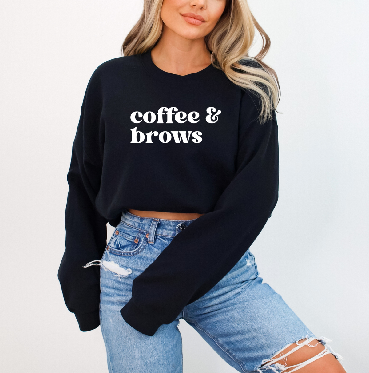 Coffee & Brows Sweatshirt